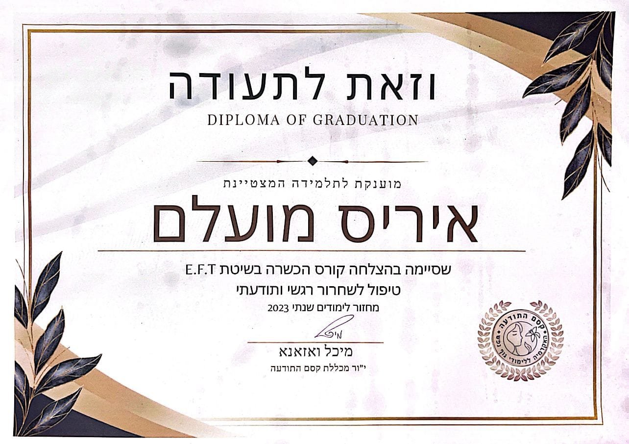קהילת לב על לב - איריס מועלם.